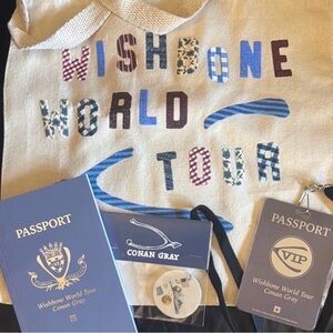 Wishbone World Tour VIP Merch Conan Gray